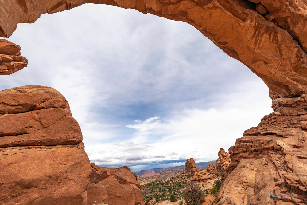 Arches National Park, North Window, Windows section, Eye on the World