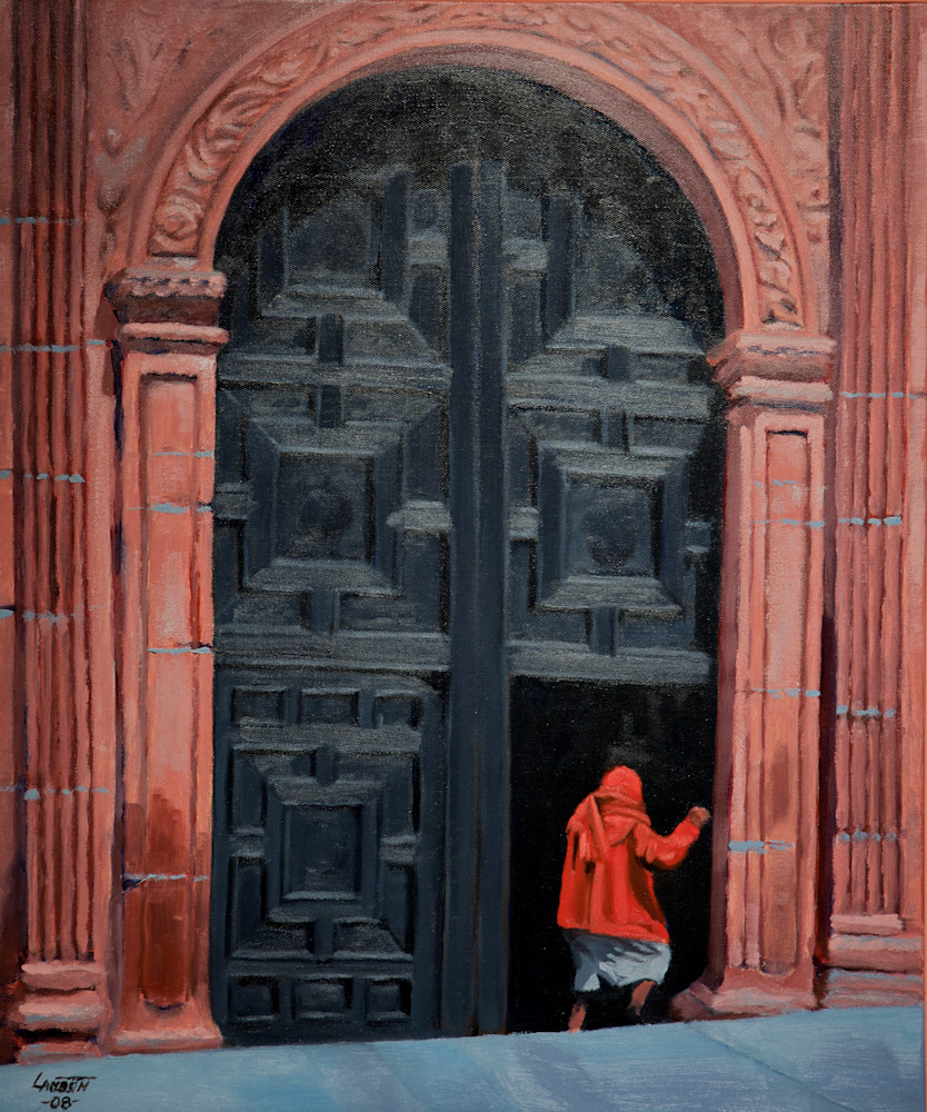 Lady In Red Art | Dave Lambeth Fine Art