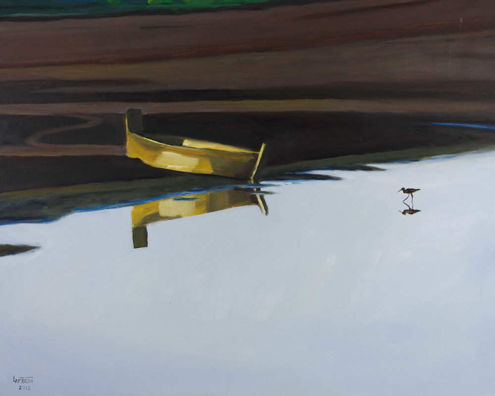 Golden Boat Art | Dave Lambeth Fine Art