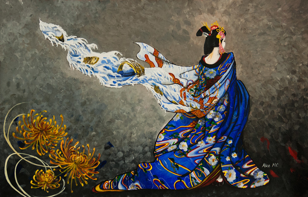 Painted Kimono Art | Alice MC
