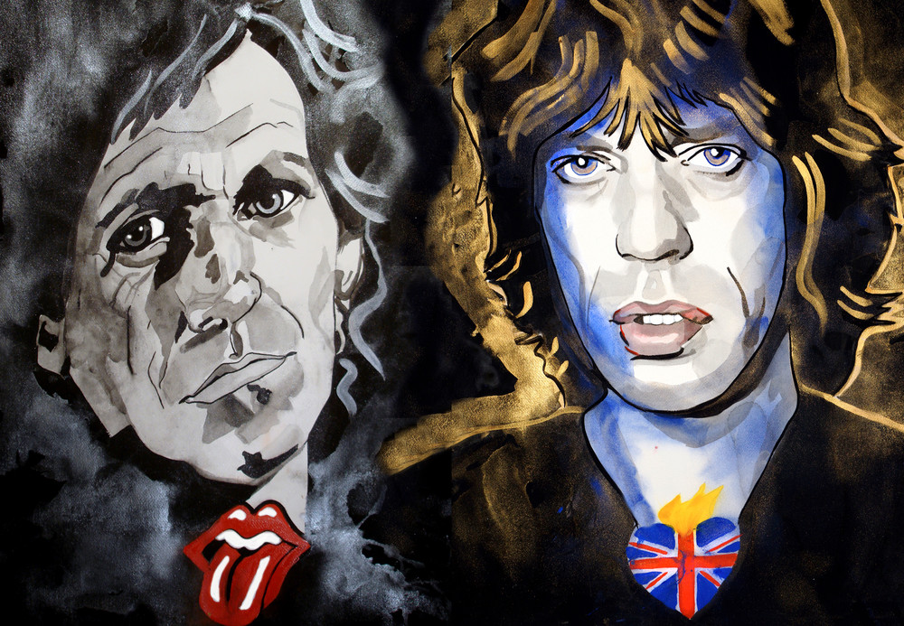 Rolling Stones Art | William K. Stidham - heART Art