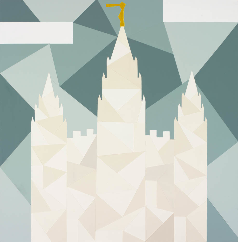Salt Lake Temple - Geometric