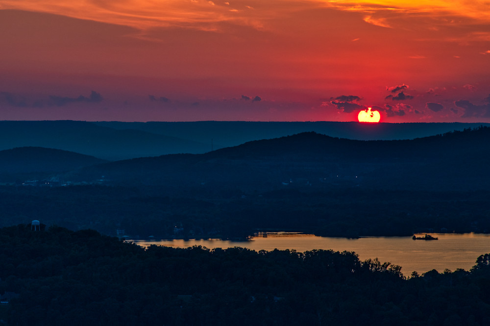 Lake Guntersville sunset photography print Lake Guntersville sunset photography print