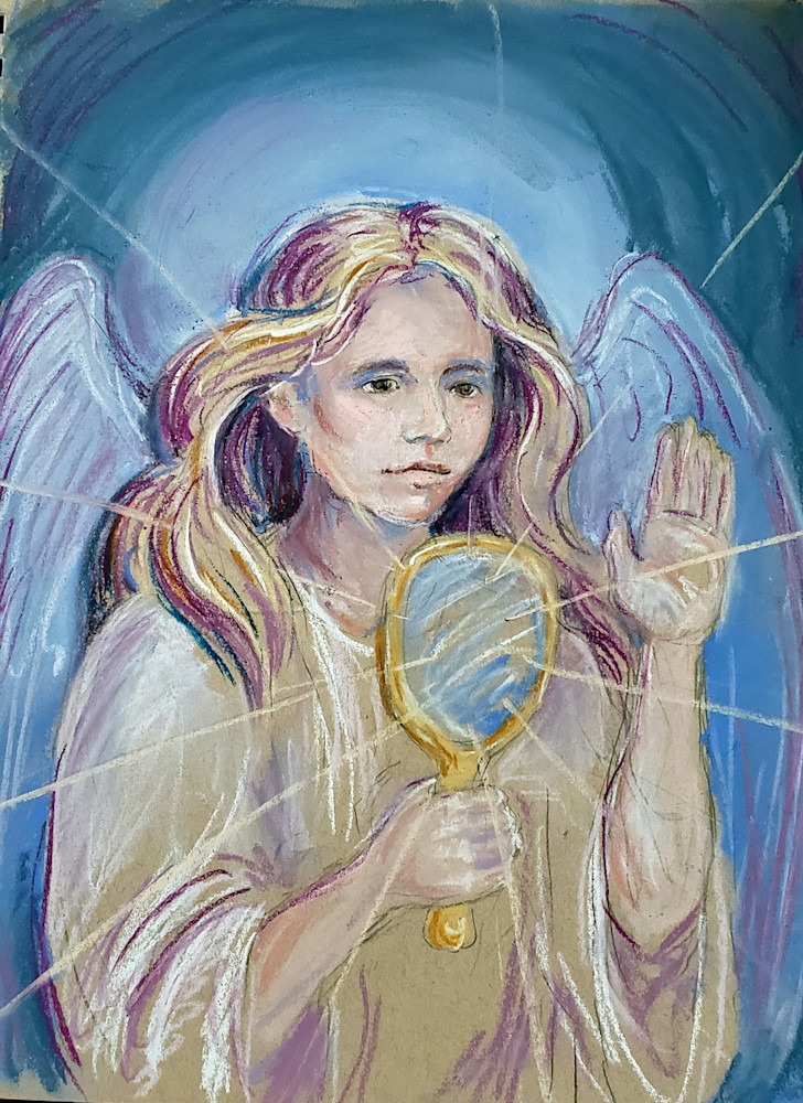 Amethyst Angel Print 
