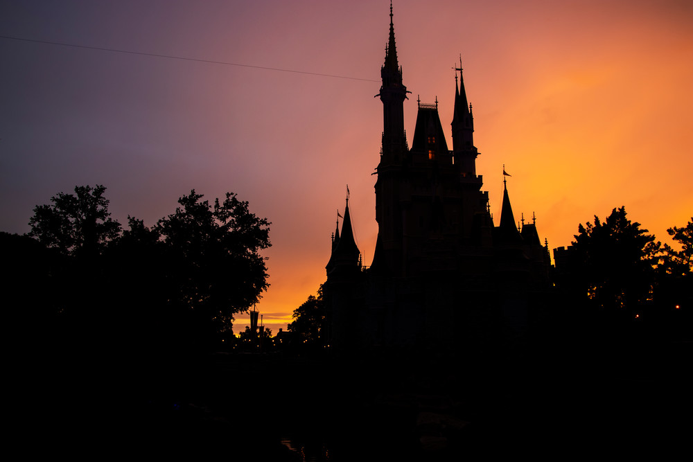 Cinderella Castle Silhouette - Magic Kingdom Images | William Drew
