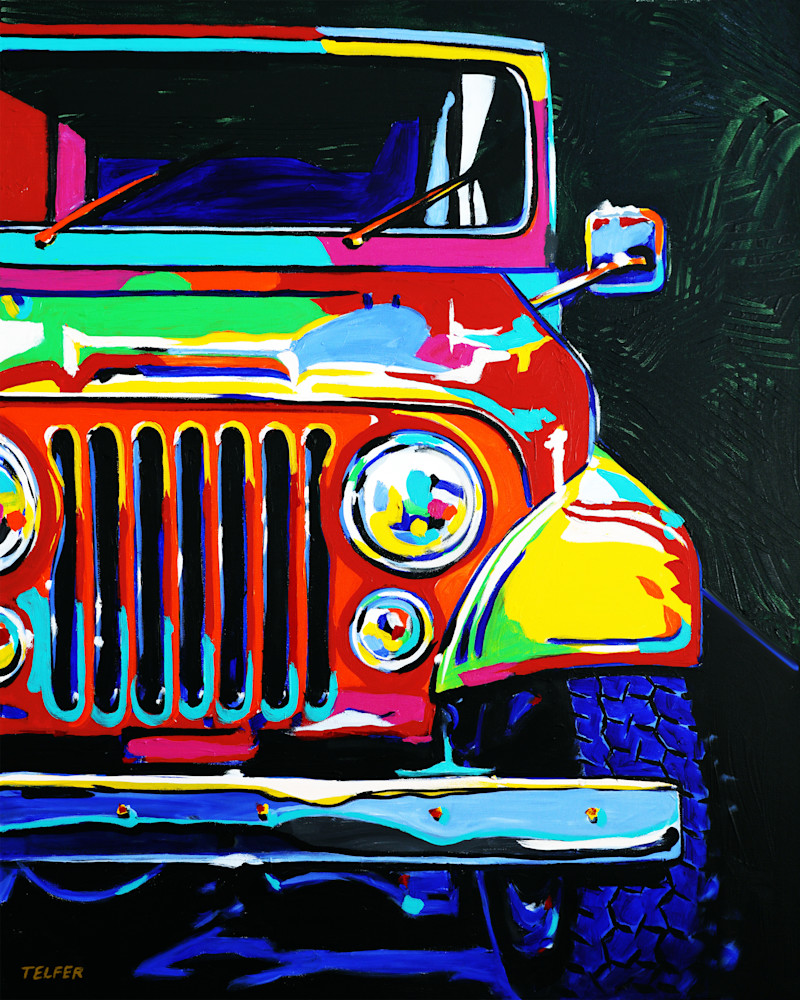 Jeep High 5 Fun! Art | Telfer Design, Inc.