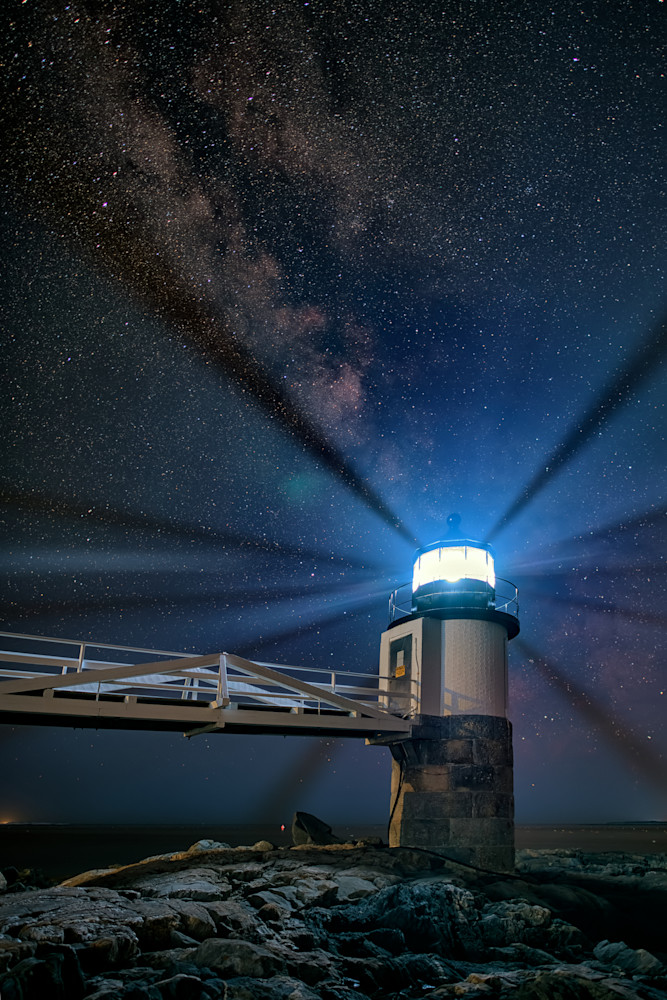 Milky Way Over Marshall Point | Shop Photography by Rick Berk Milky Way Over Marshall Point | Shop Photography by Rick Berk