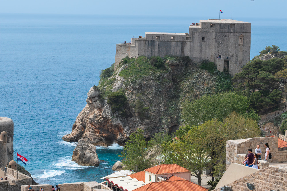 Dubrovnic Old City Front Castle Guard