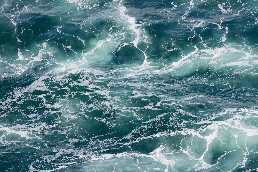 "Ocean Churn" Newport Rhode Island Fine Art Photograph