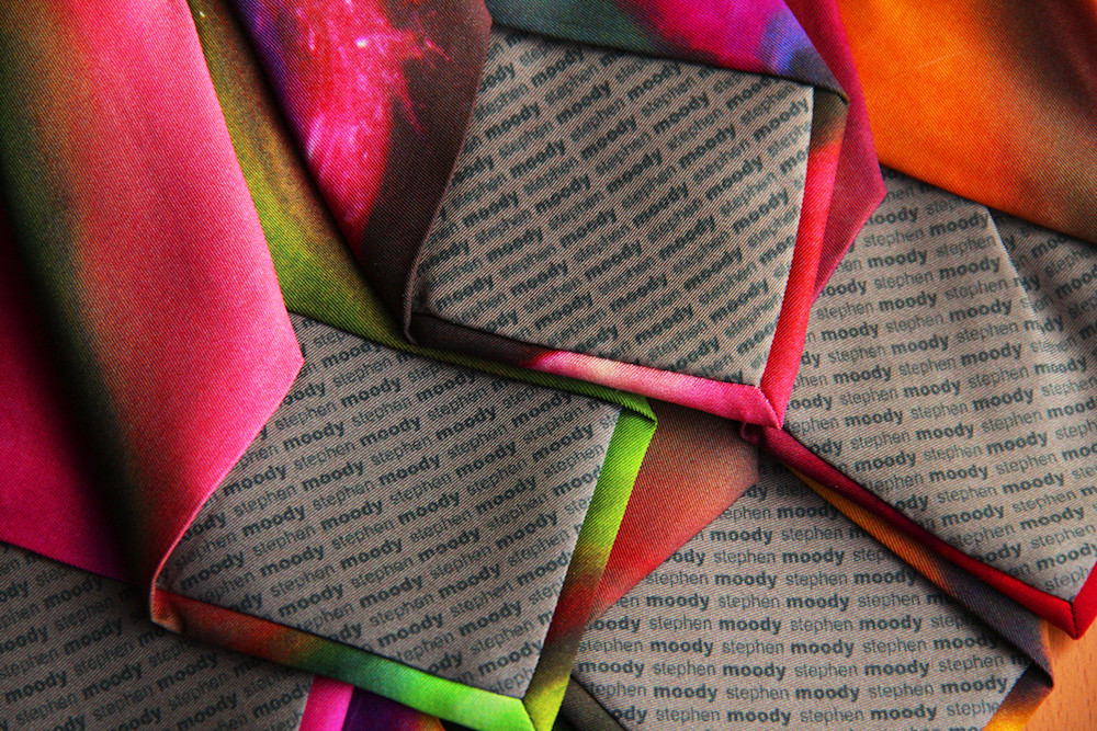 Tipping - Italian Silk Tie by Stephen Moody - Moody Fine Art