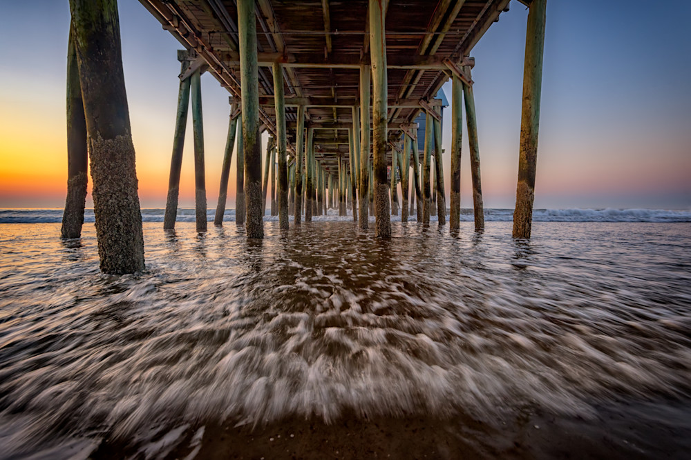 Under the Pier at Old Orchard Beach | Shop Photography by Rick Berk Under the Pier at Old Orchard Beach | Shop Photography by Rick Berk