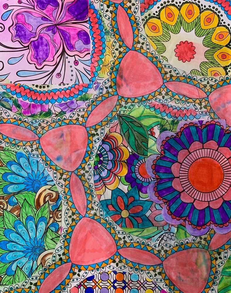 60s Flower Power Art | Marci Brockmann Author, Artist, Podcaster & Educator