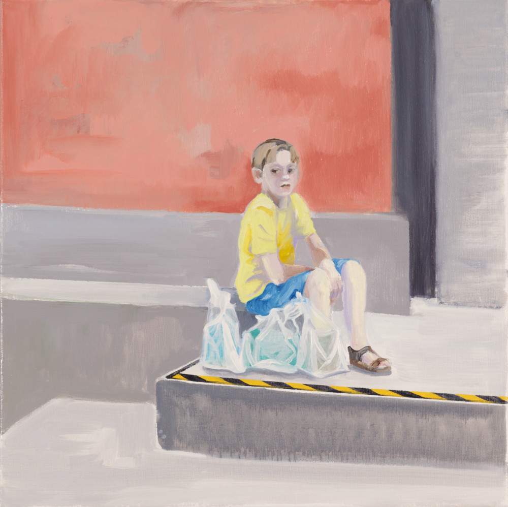 Waiting By The Steps Art | Trine Churchill