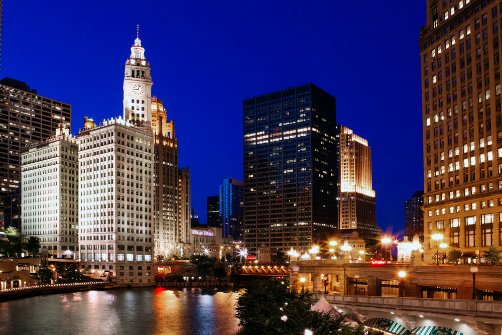 The Chicago River | Shop Photography by Rick Berk The Chicago River | Shop Photography by Rick Berk