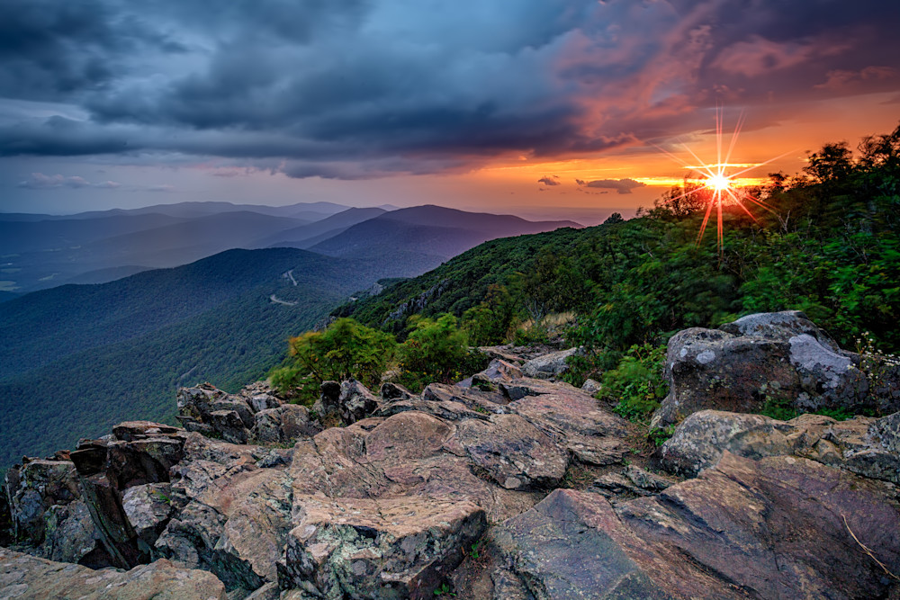 Sunrise on Stony Man Mountain | Shop Photography by Rick Berk Sunrise on Stony Man Mountain | Shop Photography by Rick Berk