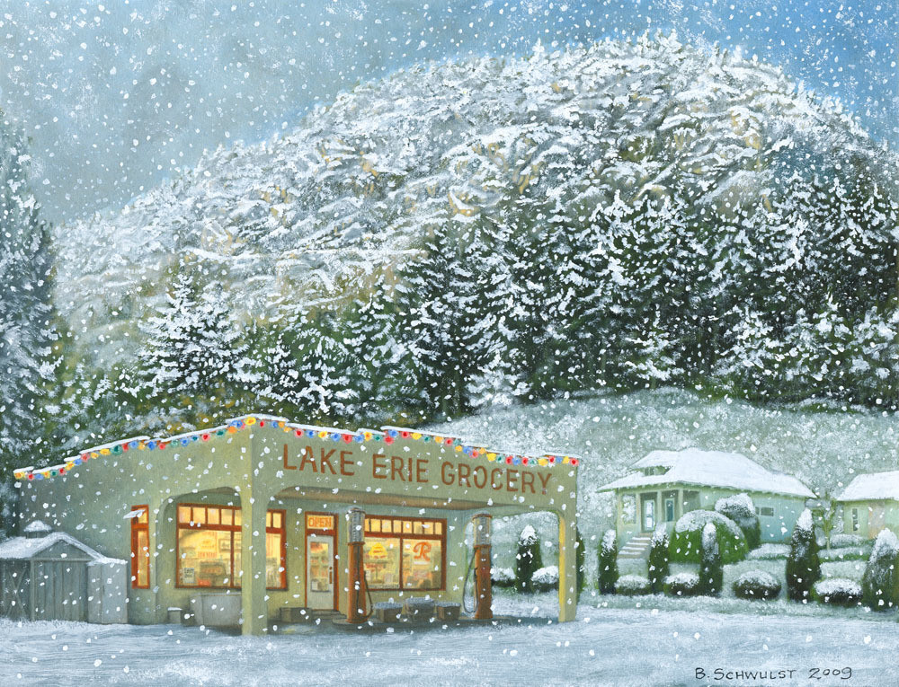 Barb Schwulst - Lake Erie Store - Frosted