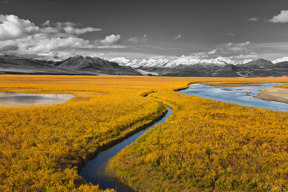 Maclaren Valley   Selective Color Photography Art | Ray Bulson Photography