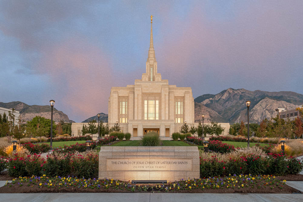 Ogden Utah Temple - A House of Peace