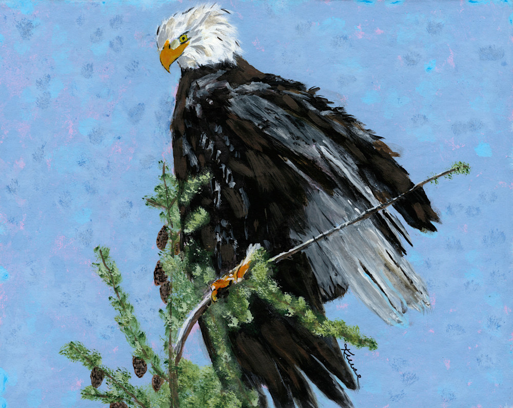 Robyn Kruse - Wind Blown Eagle