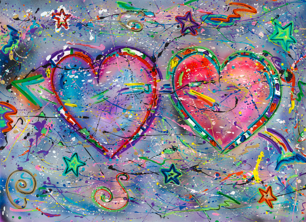 Love Wins | Heart Art | JD Shultz Art