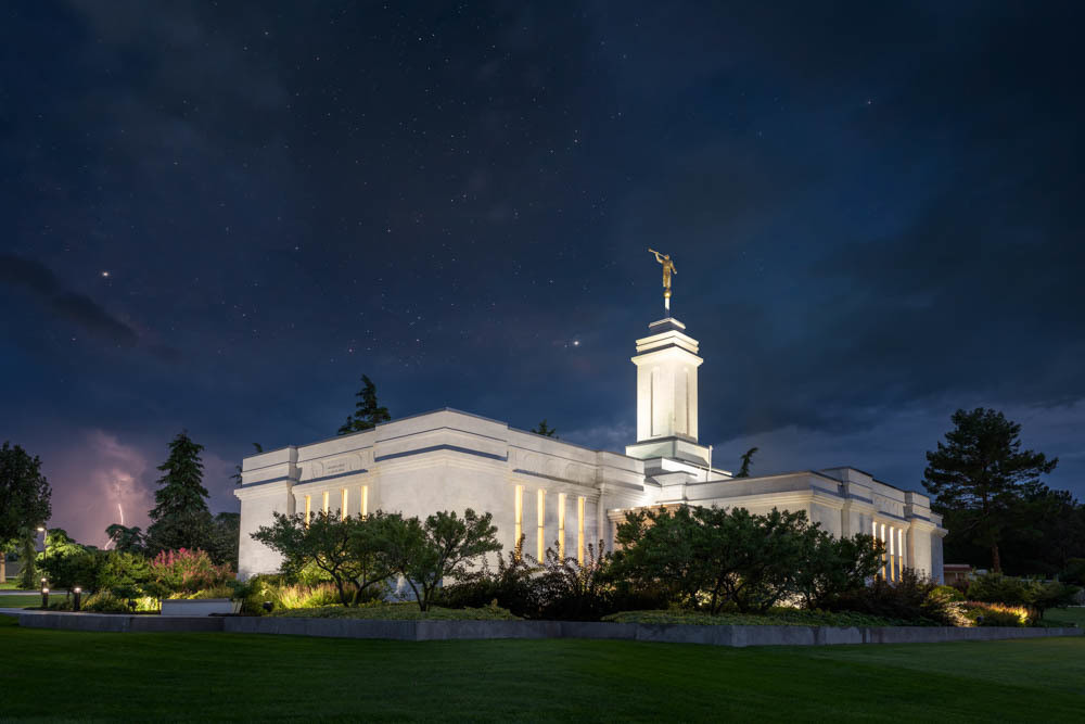 Colonia Juarez Temple - Midnight Storm
