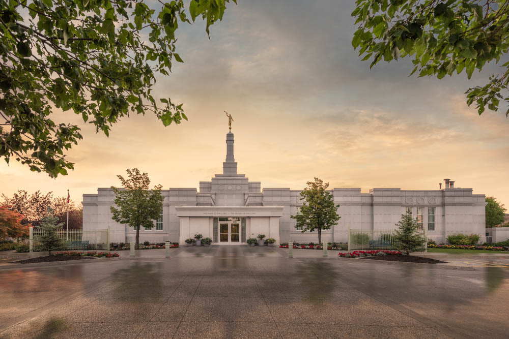 Regina Saskatchewan Temple - Front Entrance