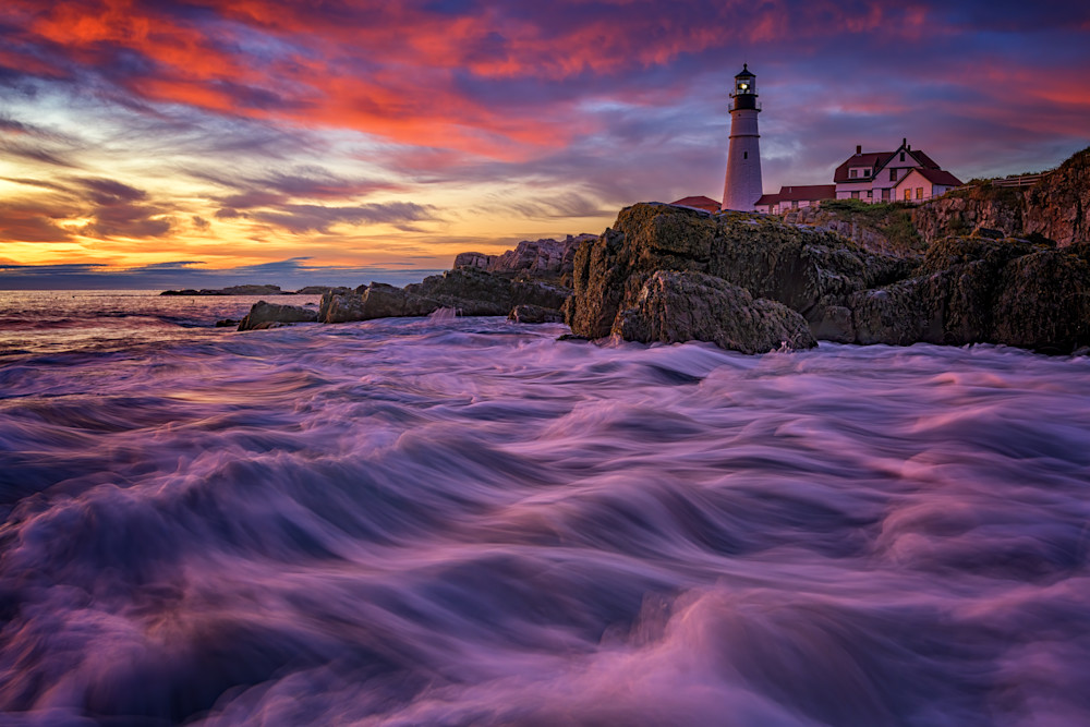 Late Summer Morn at Portland Head | Shop Photography by Rick Berk Late Summer Morn at Portland Head | Shop Photography by Rick Berk