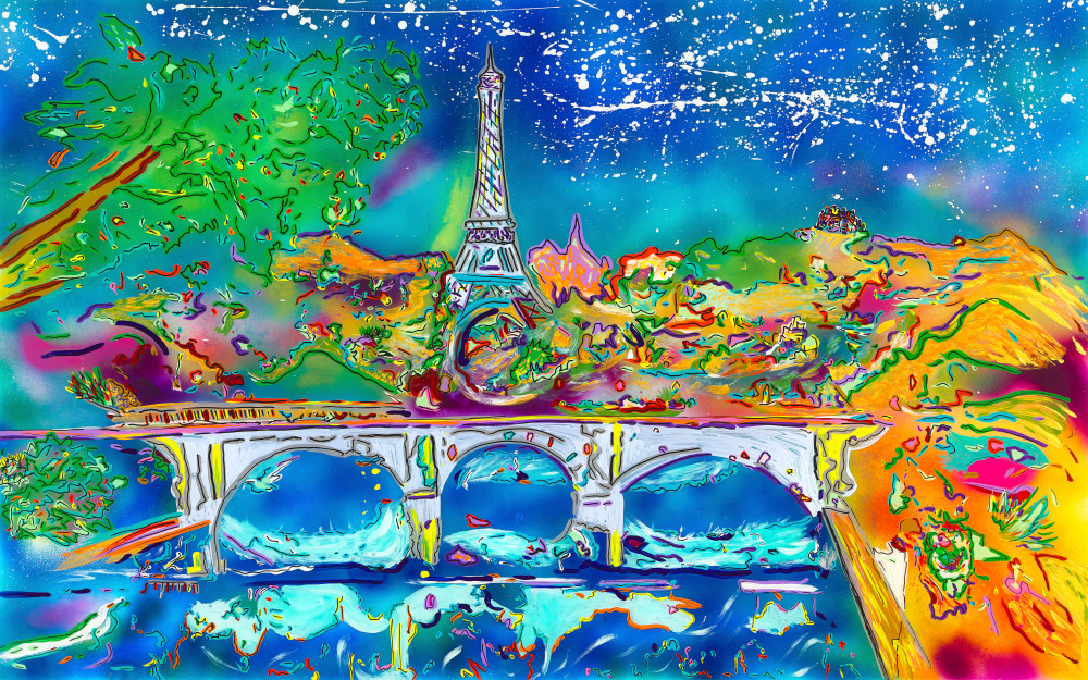 A Night In Paris | Places Art | JD Shultz Art A Night In Paris | Places Art | JD Shultz Art