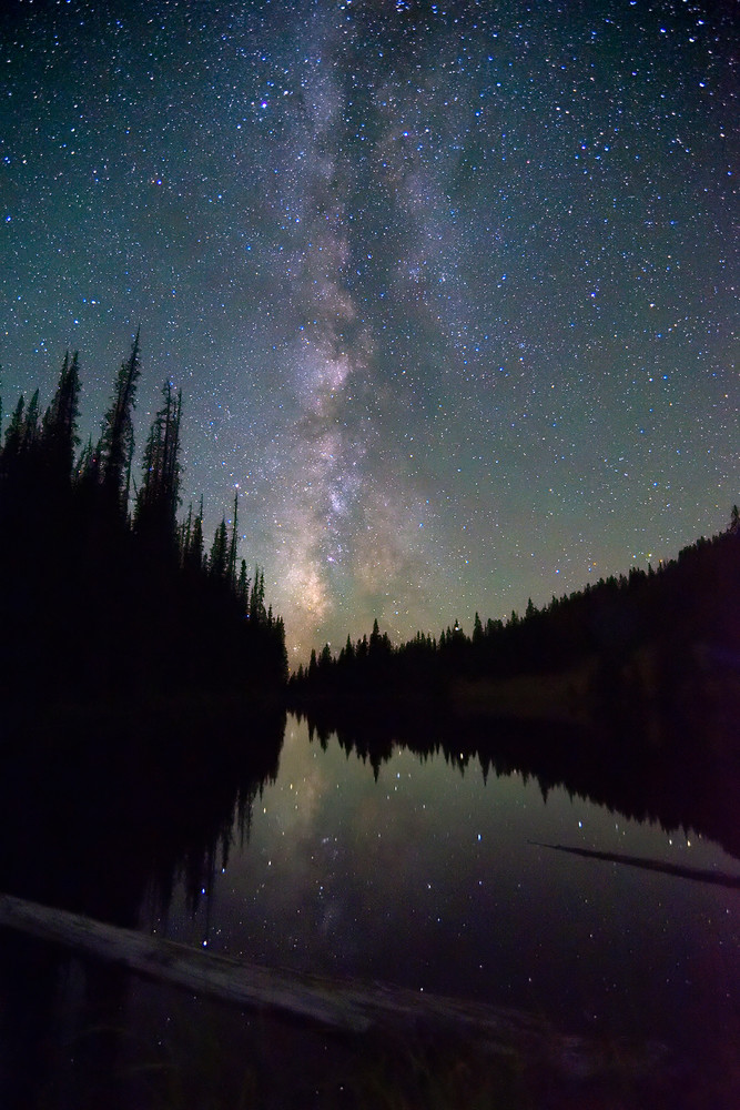 Night Time Reflections At Lake Irene Photography Art | Nicholas Jensen Photography