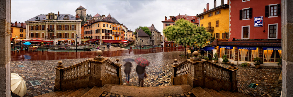 Rainy Afternoon In Annecy Photography Art | templeimagery