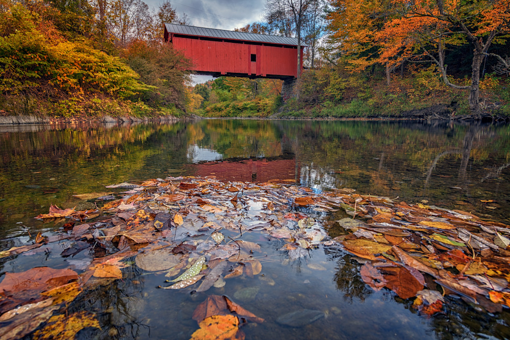 Autumn at Slaughter House Bridge | Shop Photography by Rick Berk Autumn at Slaughter House Bridge | Shop Photography by Rick Berk