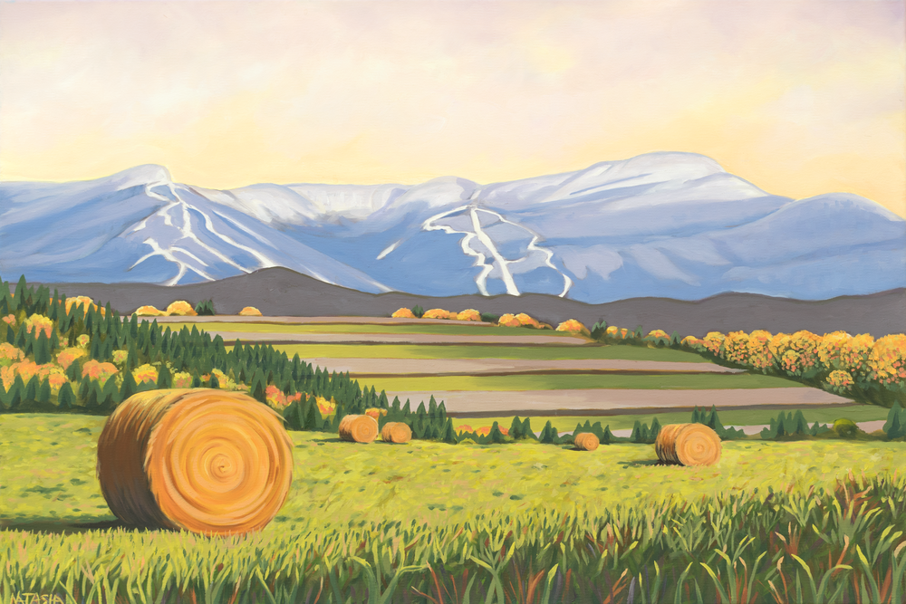 Vermont Farm Harvest Art for Sale