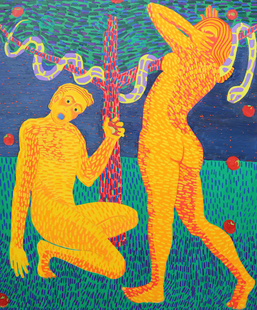 Adam And Eve Art | Studio Z of Taos