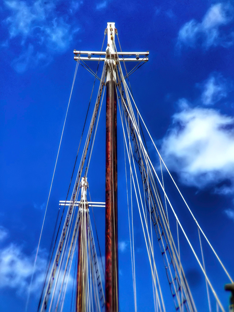 Key West Cross Masts Photography Art | Mark Stall IMAGES