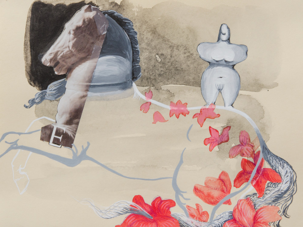 Vnus And The Greek Horse Art | Trine Churchill