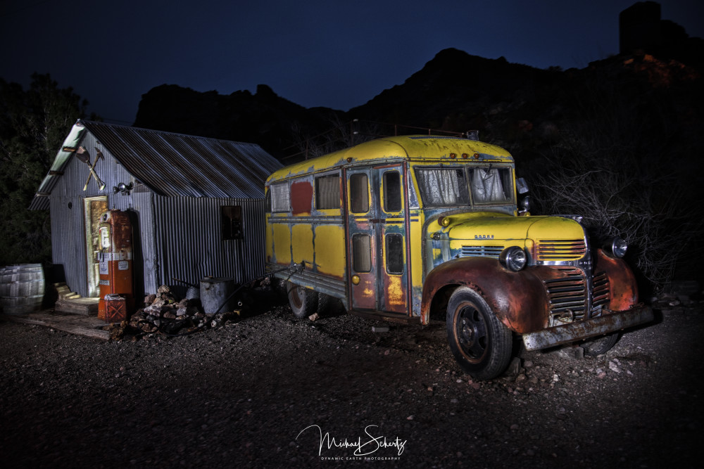 Fueling The Bus  Photography Art | dynamicearthphotos