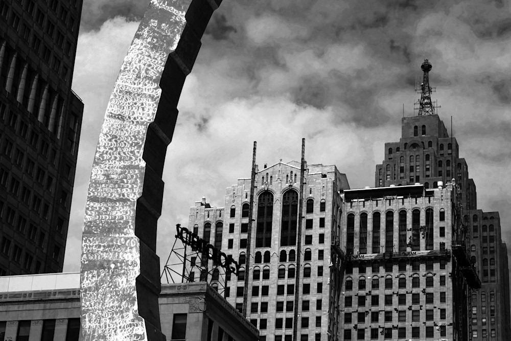 Downtown Detroit Photography Art | Peter Welch