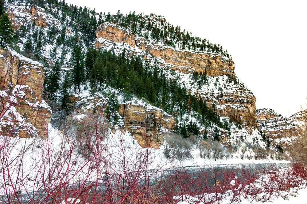 Colorado River & Mountains Photography Art | Kermit Carlyle Photography 