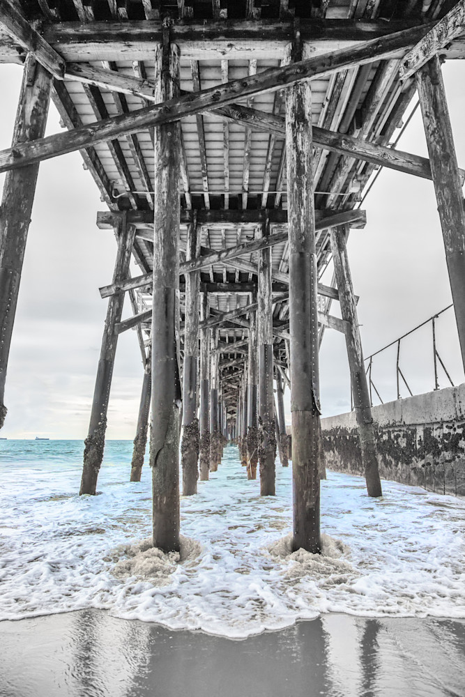 Seal Beach Under The Pier Photography Art | Rosanne Nitti Fine Arts