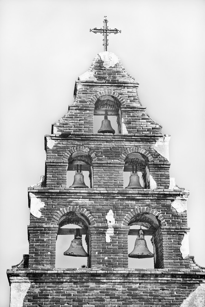 M Ission San Miguel Archangel Bell Tower Photography Art | Rosanne Nitti Fine Arts
