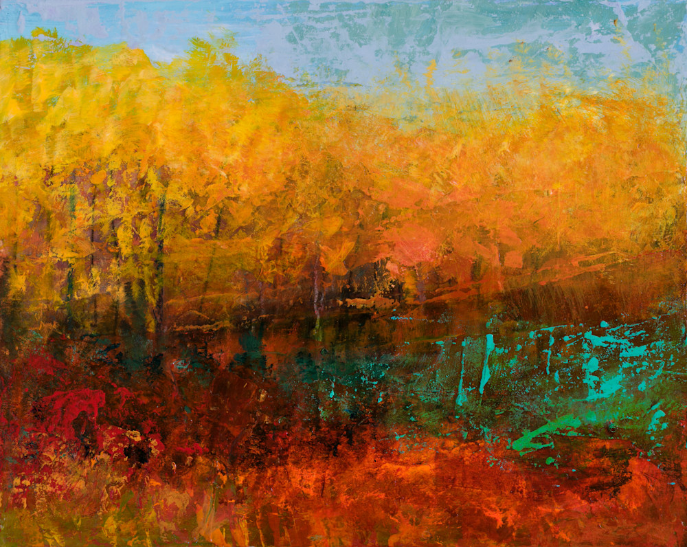 Autumn Landscape Canvas Prints 