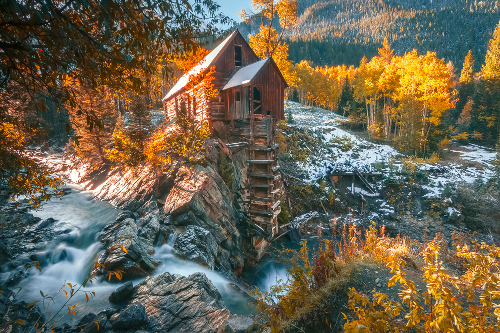 Crystal Mill Fall New Photography Art | Derrick Snider Imagery