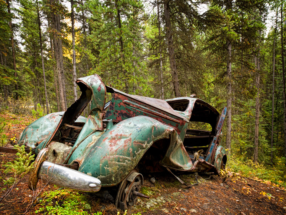  Old Rusted Out Truck Art | Creative i