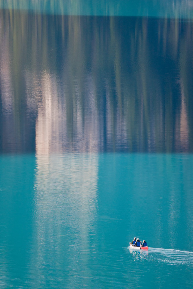 A Peaceful Glide On Lake Louise  Art | Creative i