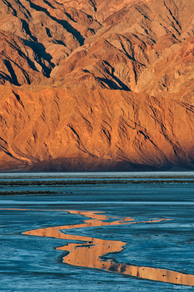 Salt Flat Sunrise, Death Valley, 2009. Photography Art | Tom Stahl Photography