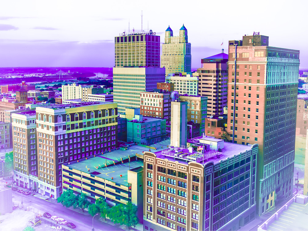 Downtown Kansas City Colors II. 