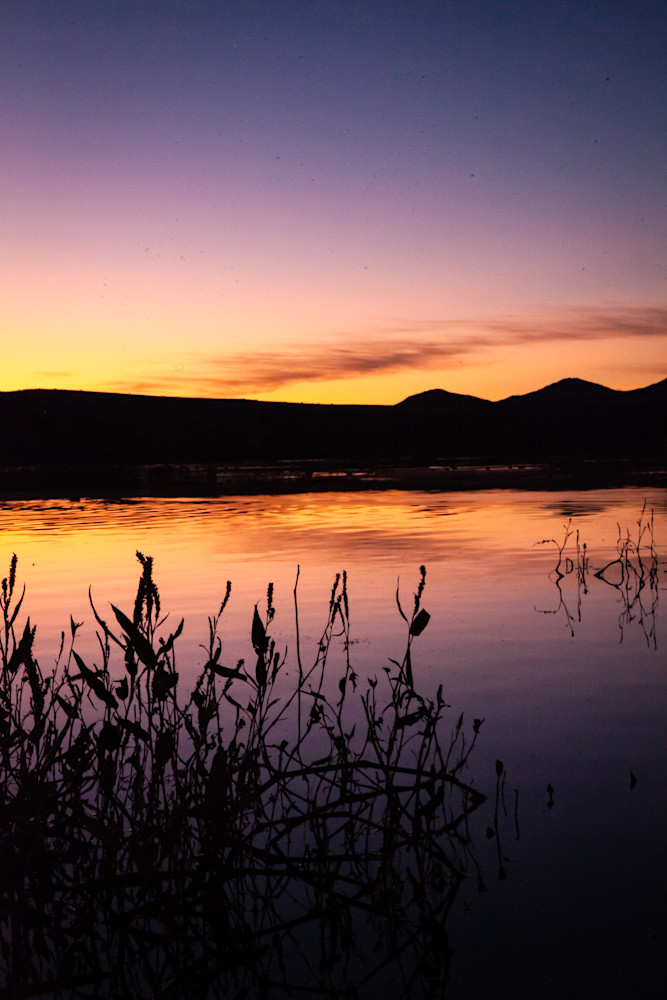 Prescott Reservoir Sunset
