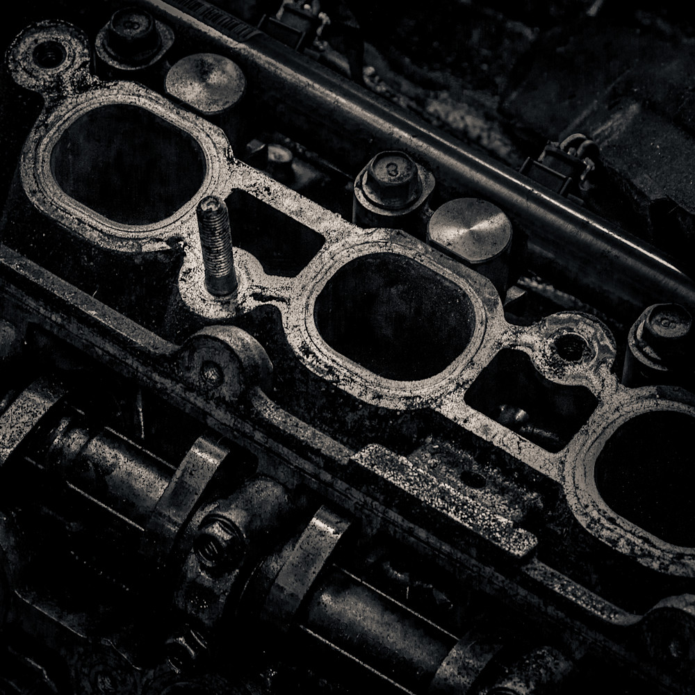 Scrap Yard Engine Case Art | Dan Katz Photography