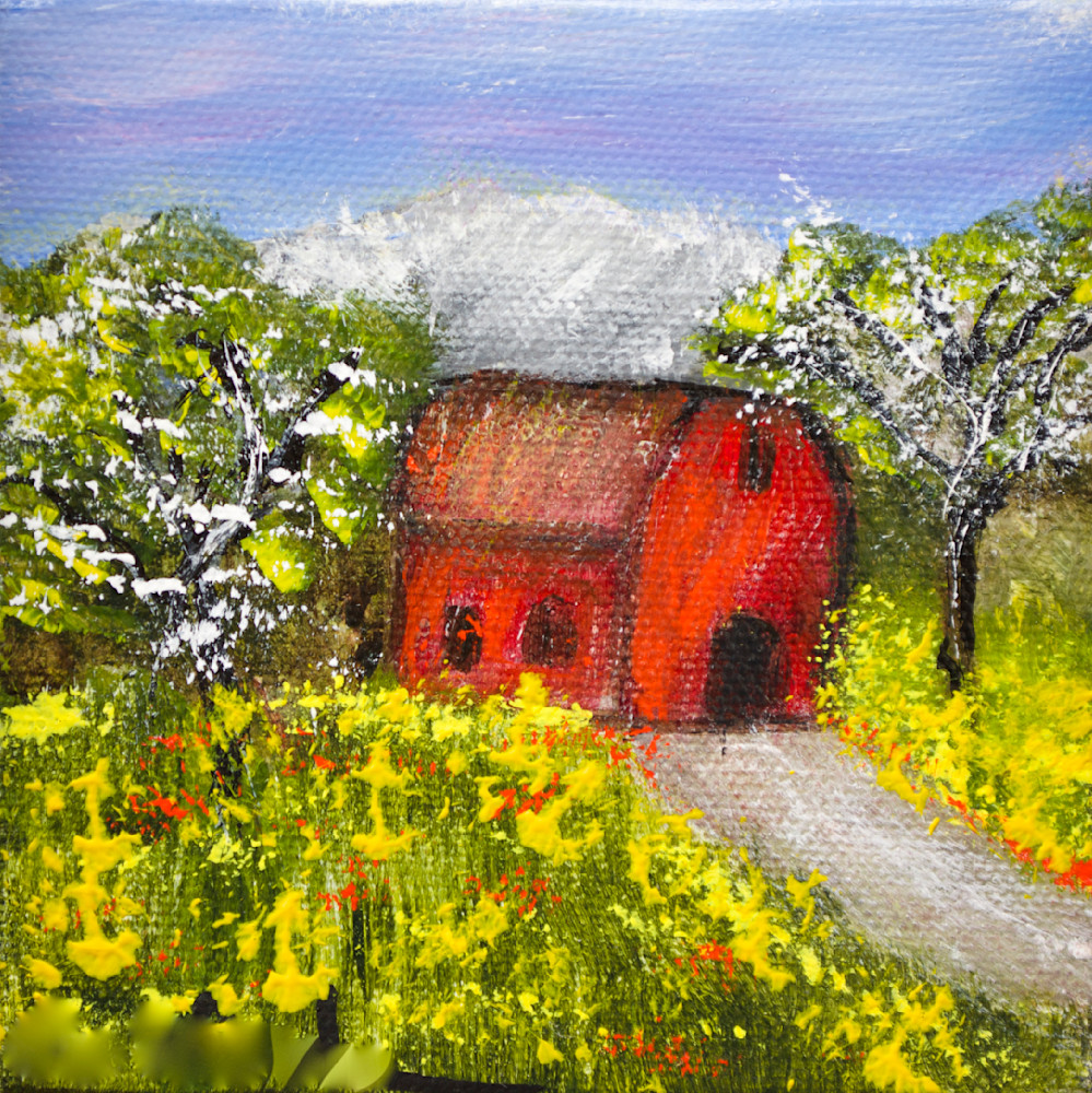 Little Red Barn Art | Marie Art Gallery