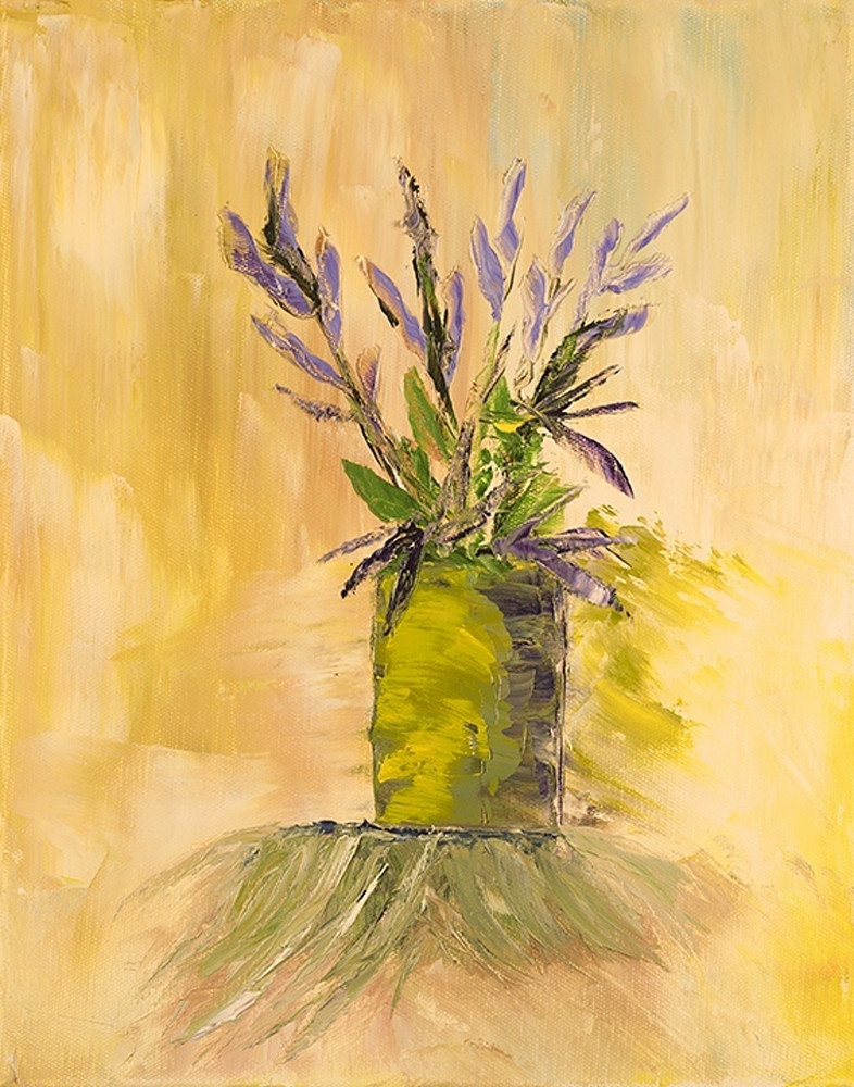 Purple Flowers Art | Marie Art Gallery